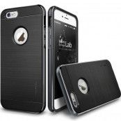 Verus Iron Shield Aluminum Metal Frame Skal till Apple iPhone 6(S)  - Titanium