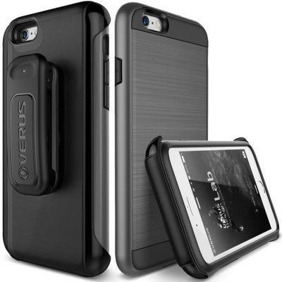 Verus Magnetic Active skal till Apple iPhone 6 / 6S - Steel Silver