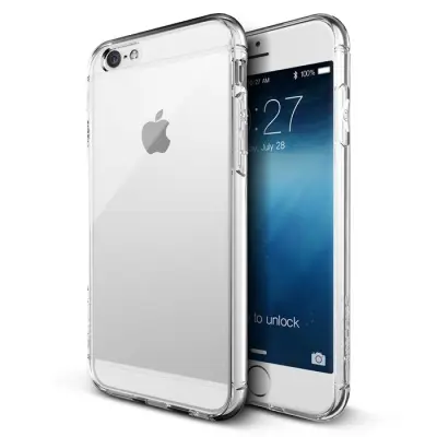 Verus Mixx Shock Absorption Skal till Apple iPhone 6 / 6S (Clear)