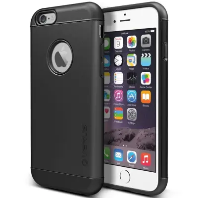 Verus Pound Slim Shock Skal till Apple iPhone 6 / 6S (Svart)