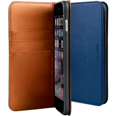 Viva Madrid Finura Wallet (iPhone 6/6S) - Blå/brun
