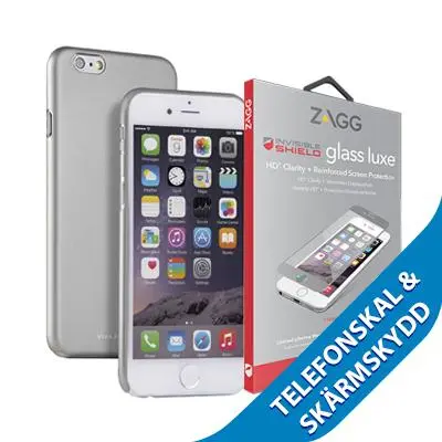 Viva Madrid Viso cover + Luxe Screen till iPhone 6/6S - Grå