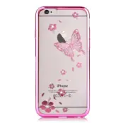 Vouni Kristall Skal till iPhone 6 / 6S - Magenta