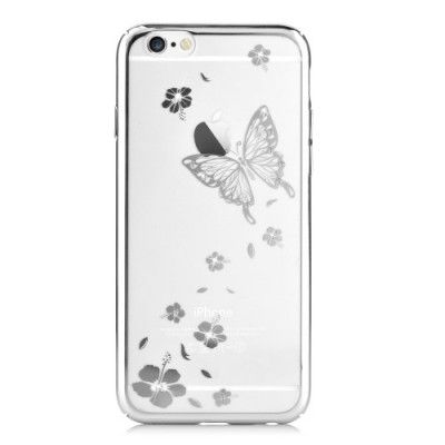 Vouni Kristall Skal till iPhone 6 / 6S - Silver