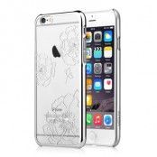 Vouni skal med strass-stenar till iPhone 6 / 6S  - Silver