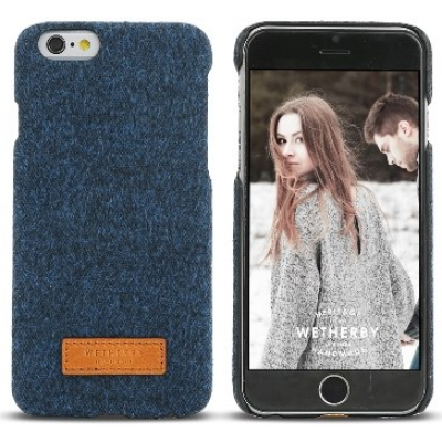 Wetherby Melan Bartype (iPhone 6/6S) - Blå