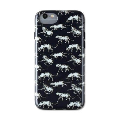Wilma Midnight Shine Leopard Skal till IPhone 6/6s/7/8/SE 2020