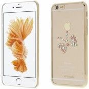 X-Fitted Swarovski Butterfly (iPhone 6/6S) - Guld