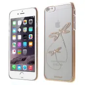 X-Fitted Swarovski Dragonfly (iPhone 6/6S) - Röd