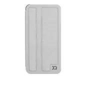 Xqisit Blavet fodral till iPhone 6 / 6S - Silver