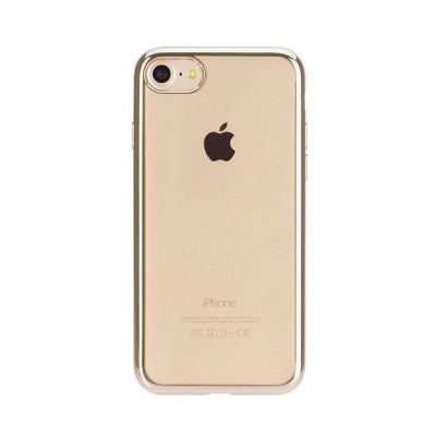 XQISIT Flex Case Skal Chromed Edge till iPhone 6/6s/7/8/9