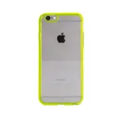 Xqisit iPlate Odet Skal till iPhone 6 / 6S - Lime/Transparent