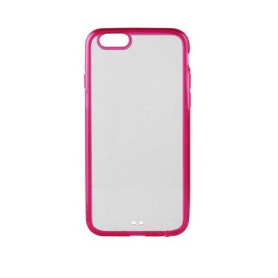 Xqisit iPlate Odet Skal till iPhone 6 / 6S - Rosa/Transparent