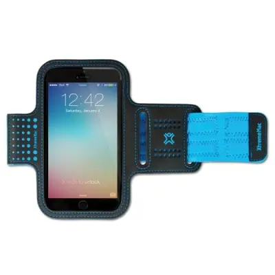 XtremeMac Sportwrap (iPhone 6/6S) - Svart/blå