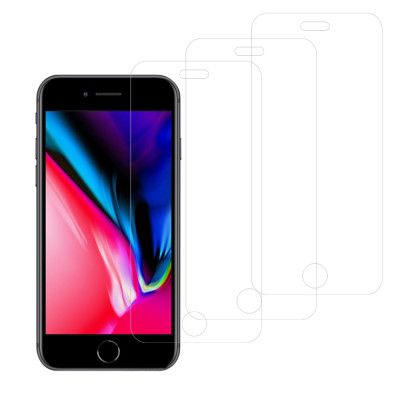 [3-PACK] Härdat Glas Skärmskydd iPhone 8 Plus / iPhone 7 Plus