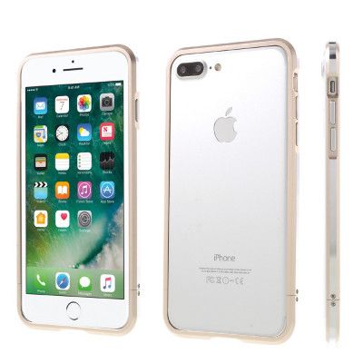 Aluminium Bumper till iPhone 7 Plus - Guld
