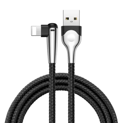 Baseus MVP Mobile Game Lightning-kabel 2.4A 1 m - Svart