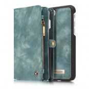 Caseme Plånboksfodral av läder iPhone 7 Plus - Blå
