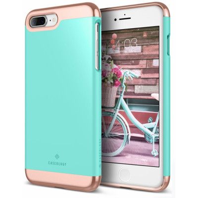 Caseology Savoy Skal till Apple iPhone 7 Plus - Mint