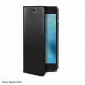 Celly Air Slim Leather Case till iPhone 7 Plus - Svart
