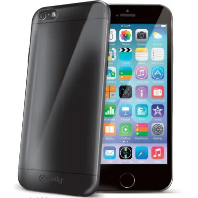 Celly Gelskin Cover (iPhone 7 Plus) - Svart