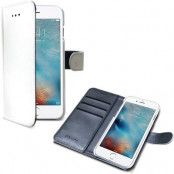 Celly Plånboksfodral till iPhone 7 Plus - Vit