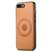 DENIOR iPhone 7 Plus / 8 Plus Fodral KonstLäder - Khaki