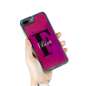 Designa Själv Neon Sand skal iPhone 7/8 Plus - Violet