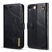 DG.MING Detachable Plånboksfodral till iPhone 7/8 Plus - Svart