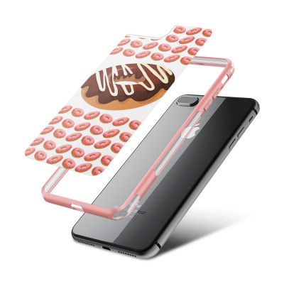 Fashion mobilskal till Apple iPhone 7 Plus - Chocolate donut