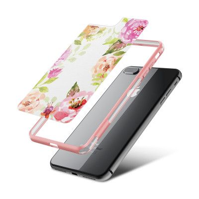 Fashion mobilskal till Apple iPhone 7 Plus - Painted roses