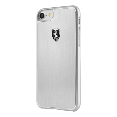 Ferrari Heritage Aluminium skal till iPhone 7/8 Plus - silver