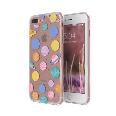 Flavr iPhone 7/8 Plus iPlate Happy Planets - Flerfärgad