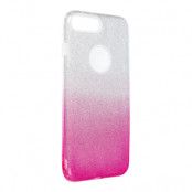 Forcell SHINING skal till iPhone 7 Plus / 8 Plus clear/Rosa