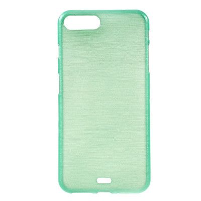 Glossy Brushed Mobilskal till iPhone 7 Plus - Cyan