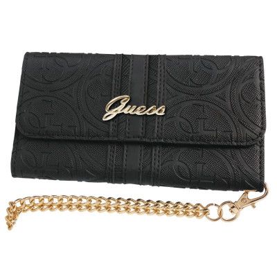 Guess Heritage Clutch Plånboksfodral iPhone 7 Plus - Svart