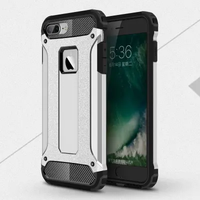 Hybrid Armor Mobilskal till Apple iPhone 7 Plus - Silver