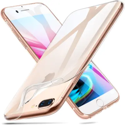 iPhone 7 Plus & iPhone 8 Plus Mobilskal TPU - Transparent