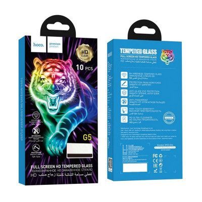 [10 PACK] HOCO iPhone 7/8 Plus Skärmskydd av Härdat Glas