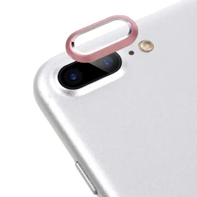 Kameralinsskydd i Härdat Glas till iPhone 7 Plus - Roséguld
