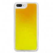 Liquid Neon Sand skal till iPhone 7 Plus & iPhone 8 Plus - Orange