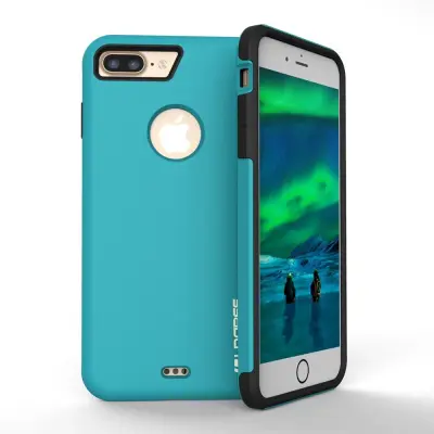 Loopee Drop-proof TPU/PC cover (iPhone 8/7 Plus) - Blå