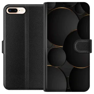 Plånboksfodral till Apple iPhone 7 Plus med Lyxig Cirklar