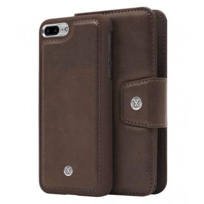 Marvêlle N°301 Plånboksfodral iPhone 7/8 Plus - DARK BROWN