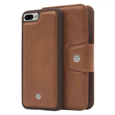 Marvêlle N°301 Plånboksfodral iPhone 7/8 Plus - LIGHT BROWN