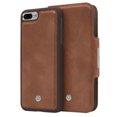 Marvêlle N°305 Plånboksfodral iPhone 7/8 Plus - LIGHT BROWN