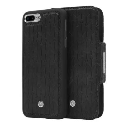 Marvêlle Plånboksfodral iPhone 7 Plus & iPhone 8 Plus - Svart