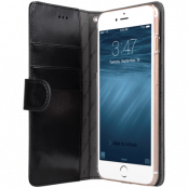 Melkco Plånboksfodral till iPhone 7 Plus & iPhone 8 Plus - Svart