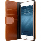 Melkco Wallet Case (iPhone 8/7 Plus) - Brun