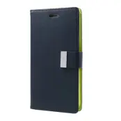 Mercury Rich Diary Plånboksfodral till iPhone 7/8 Plus - Mörkblå